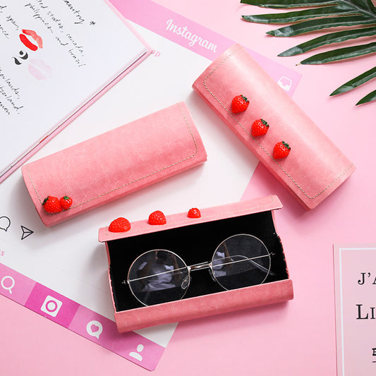 Estuche para Gafas Diseño Niña Fresa