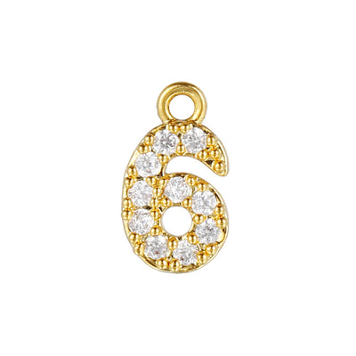 Joyas Chapadas en Oro con Números de Año de Nacimiento Personalizables - Image 37