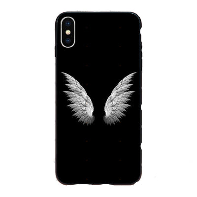 Funda para iPhone con Alas de Ángel y Demonio - Diseño Dual Simbólico - Image 8