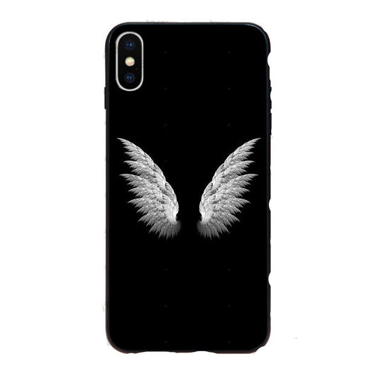 Funda para iPhone con Alas de Ángel y Demonio - Diseño Dual Simbólico - Image 8