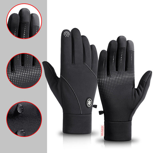 Guantes Deportivos Impermeables con Pantalla Táctil para Ciclismo y Esquí - Image 16