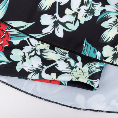 Traje de Baño Talla Grande Estampado sin Mangas para Mujer - Image 32