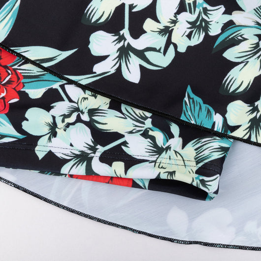 Traje de Baño Talla Grande Estampado sin Mangas para Mujer - Image 32