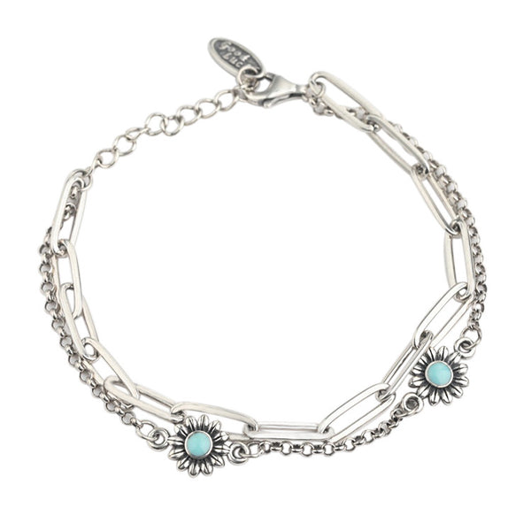 Pulsera Floral Natural con Personalidad - Joyería Delicada para Manos