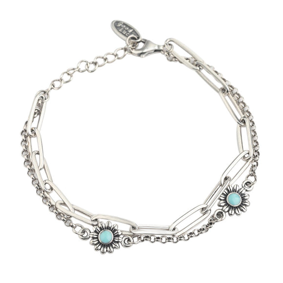 Pulsera Floral Natural con Personalidad - Joyería Delicada para Manos