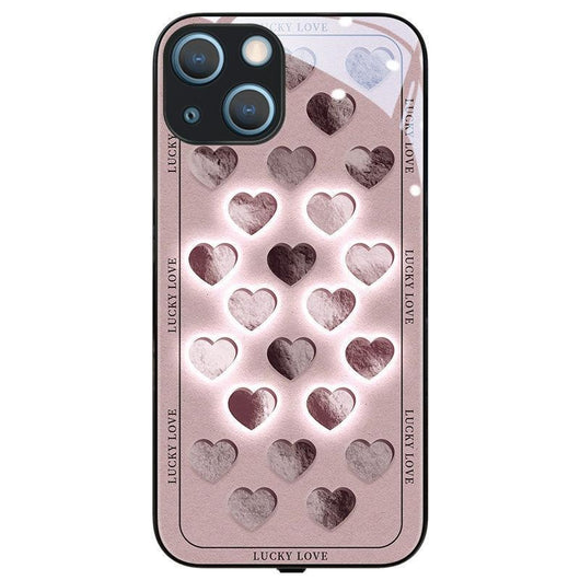 Funda de Celular con Diseño de Corazón Luminoso para Parejas - Image 5
