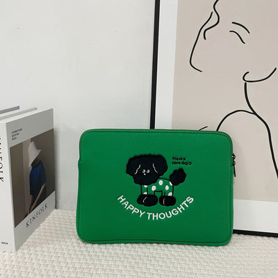 Funda para Laptop con Bordado Delicado - Protección Elegante - Image 5