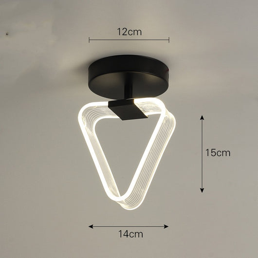 Lámpara de Techo Minimalista Luxury con Guía de Línea para Porche - Image 2