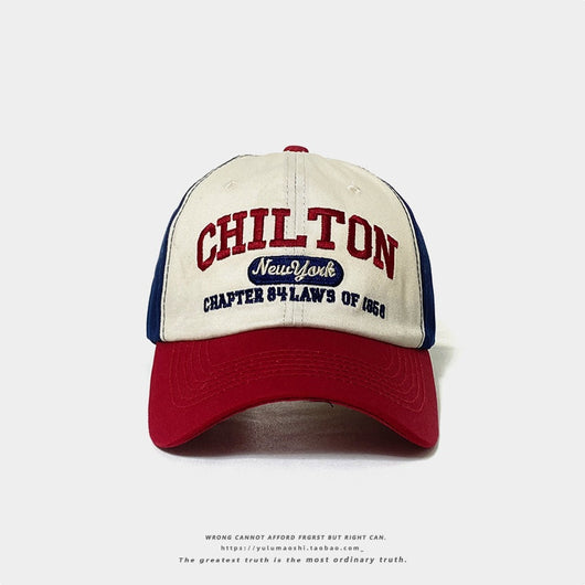 Gorra de Béisbol Retro con Combinación de Colores para Bebé - Protección Solar Verano - Image 19