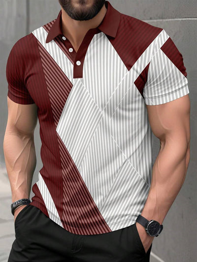 Playera Tipo Polo Cuello Solapa Estilo Urbano Primavera-Verano - Image 8