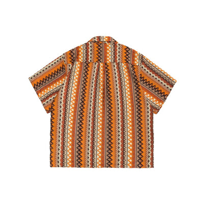 Camisa Suelta Cuba Collar Manga Corta para Hombre - Image 5
