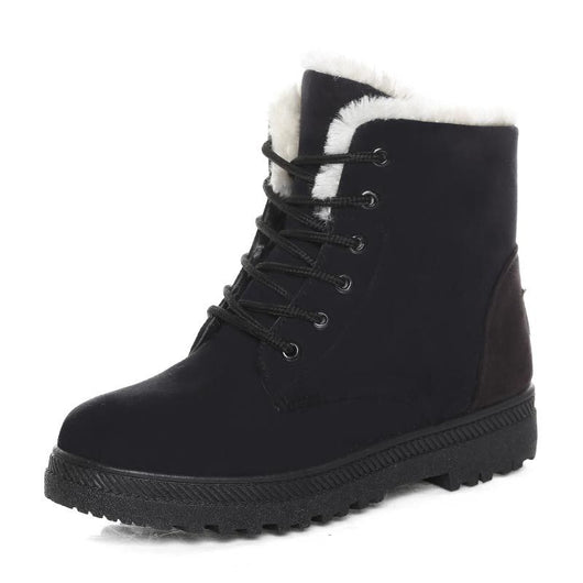Botas de Invierno para Mujer con Forro Cálido de Felpa - Image 10