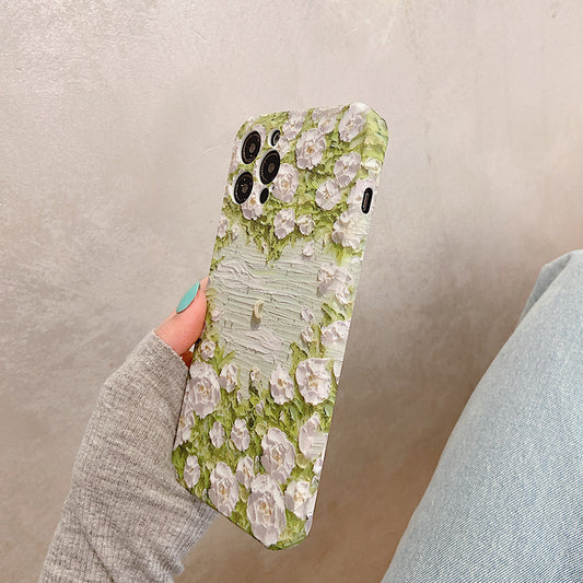 Funda Protectora para Celular con Diseño de Paisaje al Óleo - Resistente a Caídas para Mujeres - Image 2