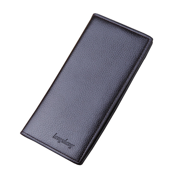 Billetera para Hombre con Patrón Texturizado - Múltiples Compartimentos