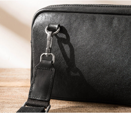 Bolsa de Hombro de Gran Capacidad en Cuero Genuino - Image 10