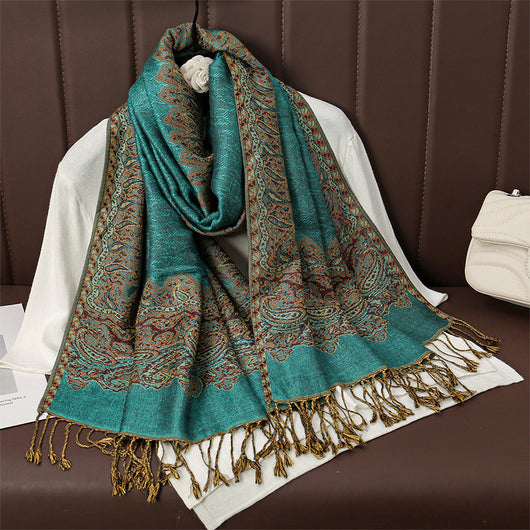 Chal Faux Cashmira Otoño-Invierno | Envolvente Cálido y Elegante - Image 30