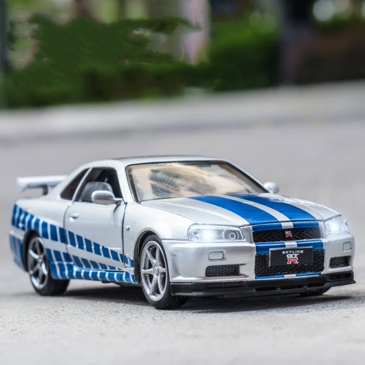 Modelo de Auto Deportivo Aleación Die-Cast - Decoración Premium Speed & Passion