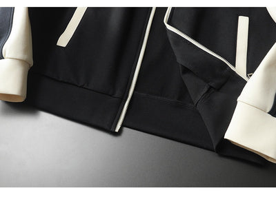 Cardigan Tipo Chamarra con Cuello de Pie para Hombre Talla Grande - Image 19