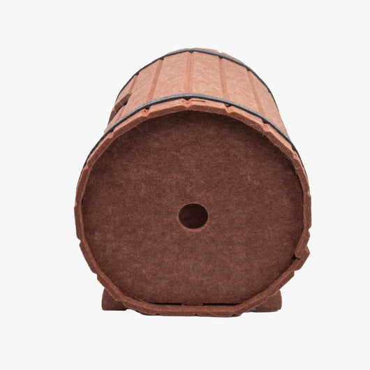 Cama para Mascotas Tipo Barril de Vino con Tablero de Fieltro - Image 9