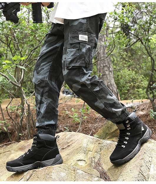Botas de Montaña Impermeables Talla Grande para Hombre - Otoño e Invierno - Image 8