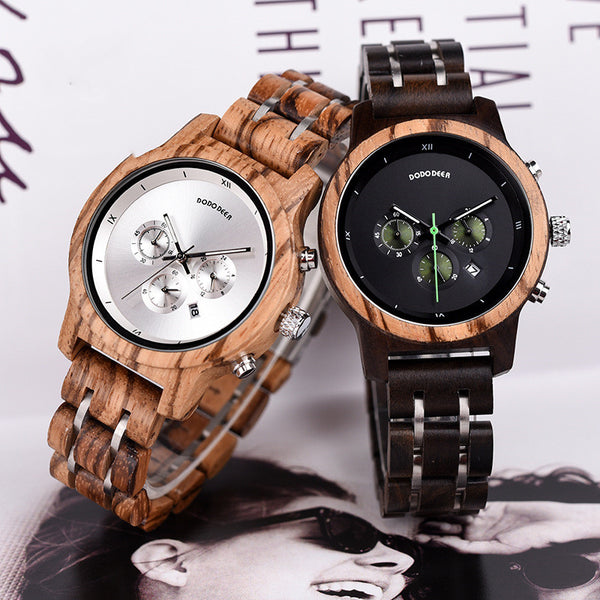 Reloj de Madera para Mujer