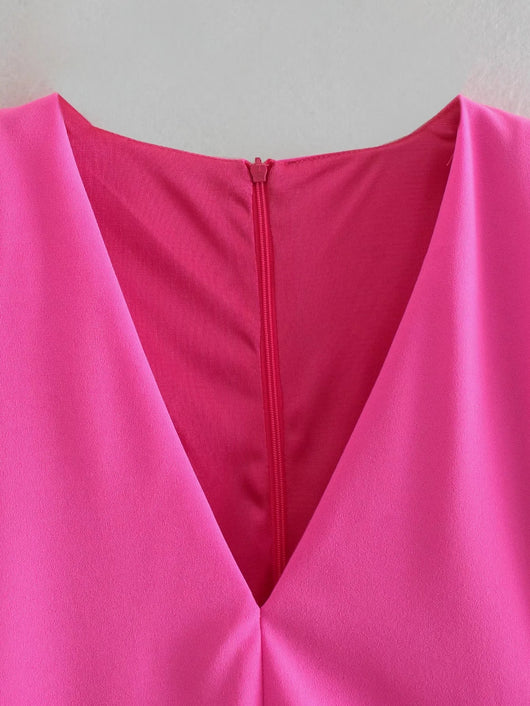 Blusa Ajustada Escote Profundo en V con Mangas Largas para Mujer - Image 13