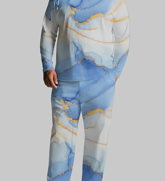 Traje Casual Estampado para Hombre - Elegancia Moderna
