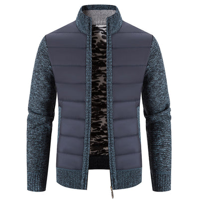 Cardigan Sweater para Hombre con Cuello de Solapa - Image 2