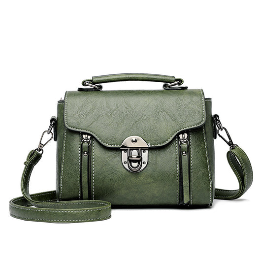 Bolso Cuadrado Pequeño con Cierre Twist Lock - Cartera Coreana de Moda para Mujer - Image 4