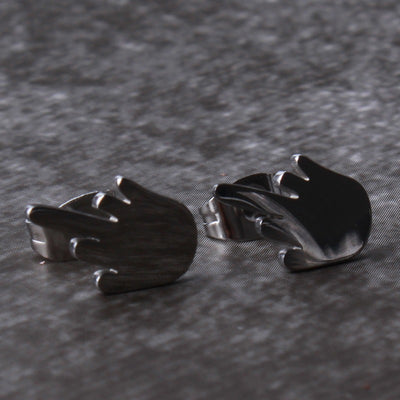 Aretes Dedo Medio - Joyería Alternativa Audaz - Image 5