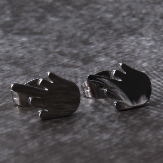 Aretes Dedo Medio - Joyería Alternativa Audaz - Image 5