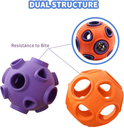 Pelota Interactiva para Perros con Sonido y Campana - Juguete Resistente para Masticar - Image 11