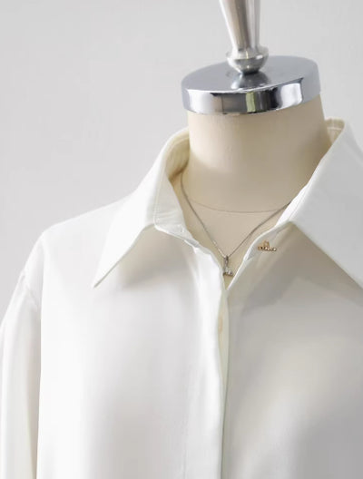 Blusa Blanca Manga Corta para Mujer - Diseño Exclusivo - Image 11