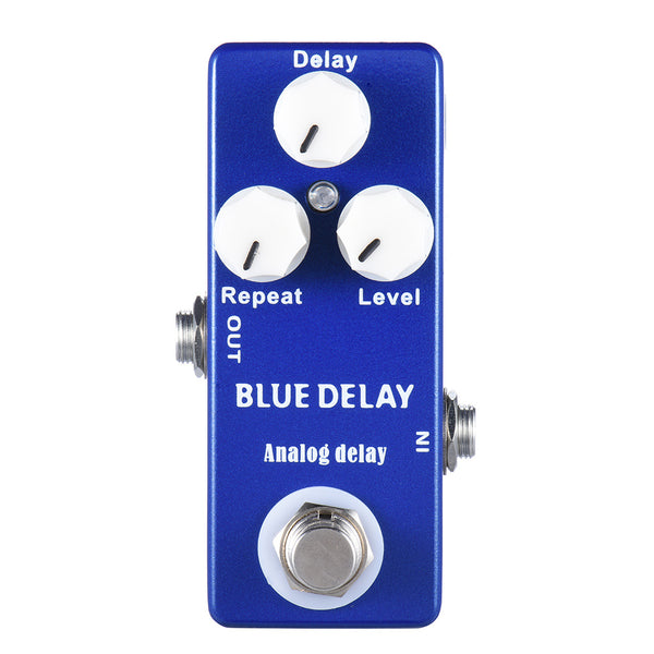 Pedal de Delay Analógico Mini Deep Blue - True Bypass para Guitarra - Image 5
