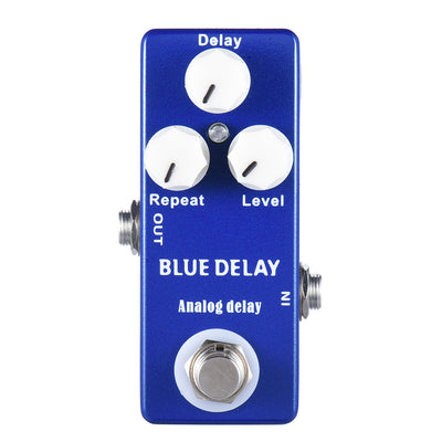 Pedal de Delay Analógico Mini Deep Blue - True Bypass para Guitarra - Image 5