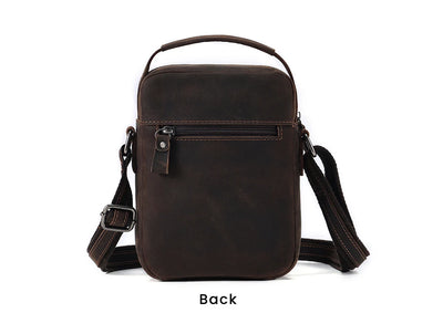 Bolsa Mensajero de Cuero Vintage para Hombre - Image 15