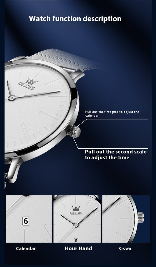 Reloj Minimalista Ultradelgado para Hombre - Image 8
