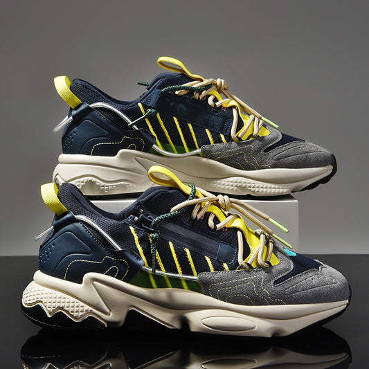 Zapatos Casuales para Hombre Verano Malla Transpirable Estilo Retro Deportivos