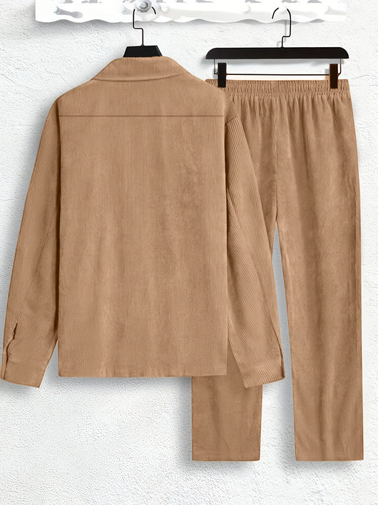 Traje Completo Ejecutivo de Camisa Manga Larga y Pantalón - Image 18