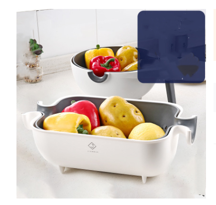 Colador Doble para Cocina - Escurridor de Platos Multifunción - Image 8