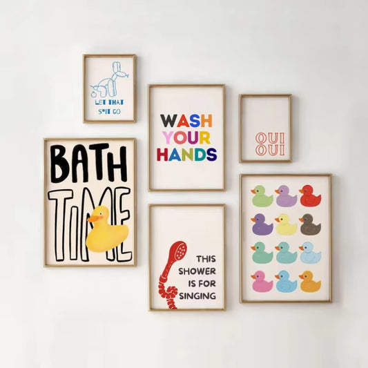 Cuadro Decorativo para Sala de Estar Sin Marco
