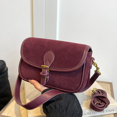 Bolso Mensajero de Cuero Mate con Cierre Magnético - Image 6