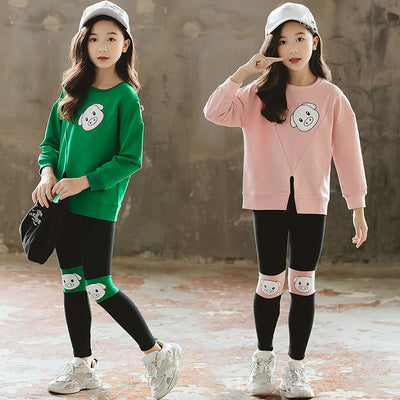 Conjunto Deportivo Niña dos Piezas con Sudadera Manga Larga - Image 14