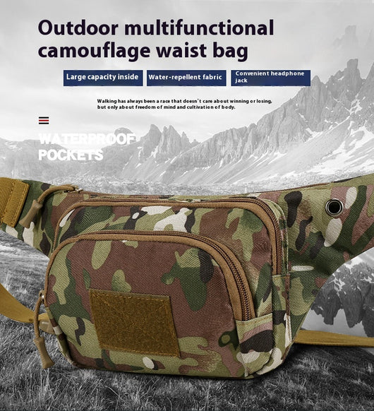 Riñonera Táctica Militar Camouflage - Mochila de Nylon para Deportes Outdoor - Image 31