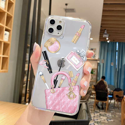 Funda Transparente para iPhone 12 y XS Max - Protección TPU Suave Estilo Cosmético - Image 7