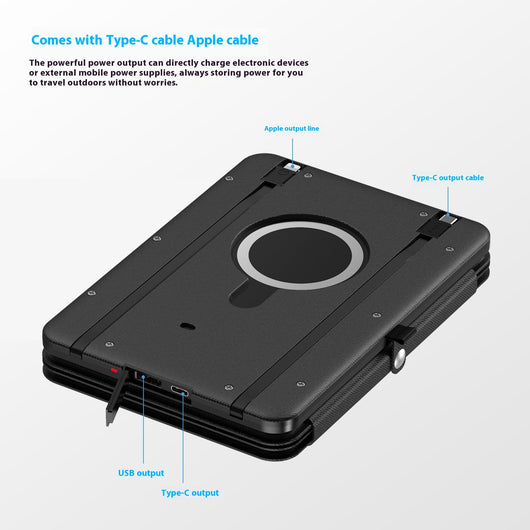 Cargador Solar Plegable de Emergencia - Image 12