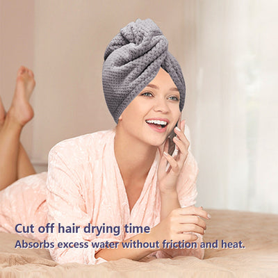Toalla Secadora de Cabello Coral Piña - Absorbente Rápida - Image 11