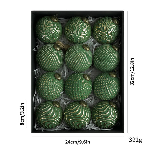 Bolas Navideñas Antiguas 8cm - Ornamentos Decorativos Clásicos - Image 8