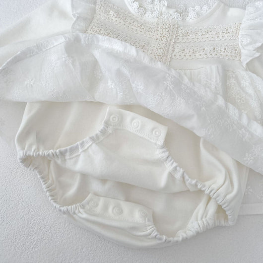 Vestido Princesa Niña con Detalles Bordados y Falda Superpuesta - Image 11
