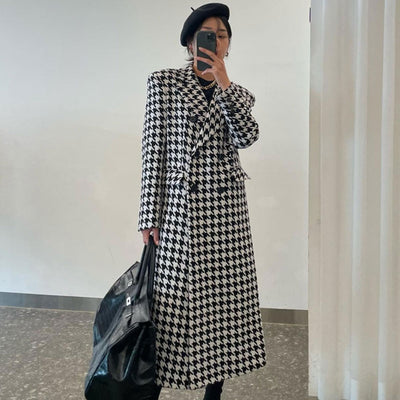 Blazer Vintage Francés Doble Botonadura Oversized